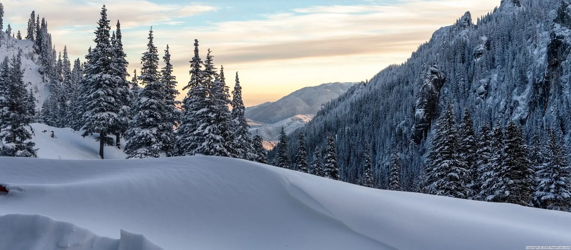 Hero Image of Mountain Snow